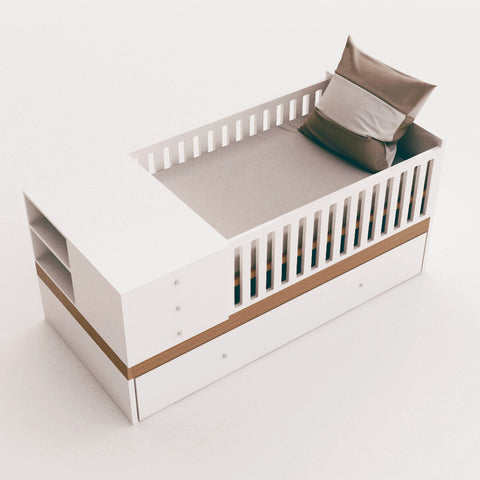 Crib Bed Basik 